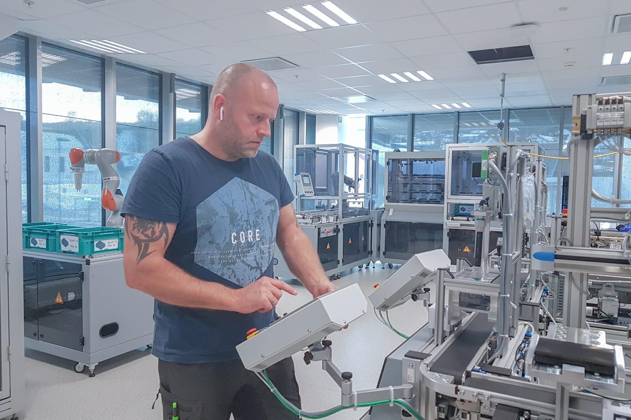 Europas største lab for industriell digitalisering - Kongsberg