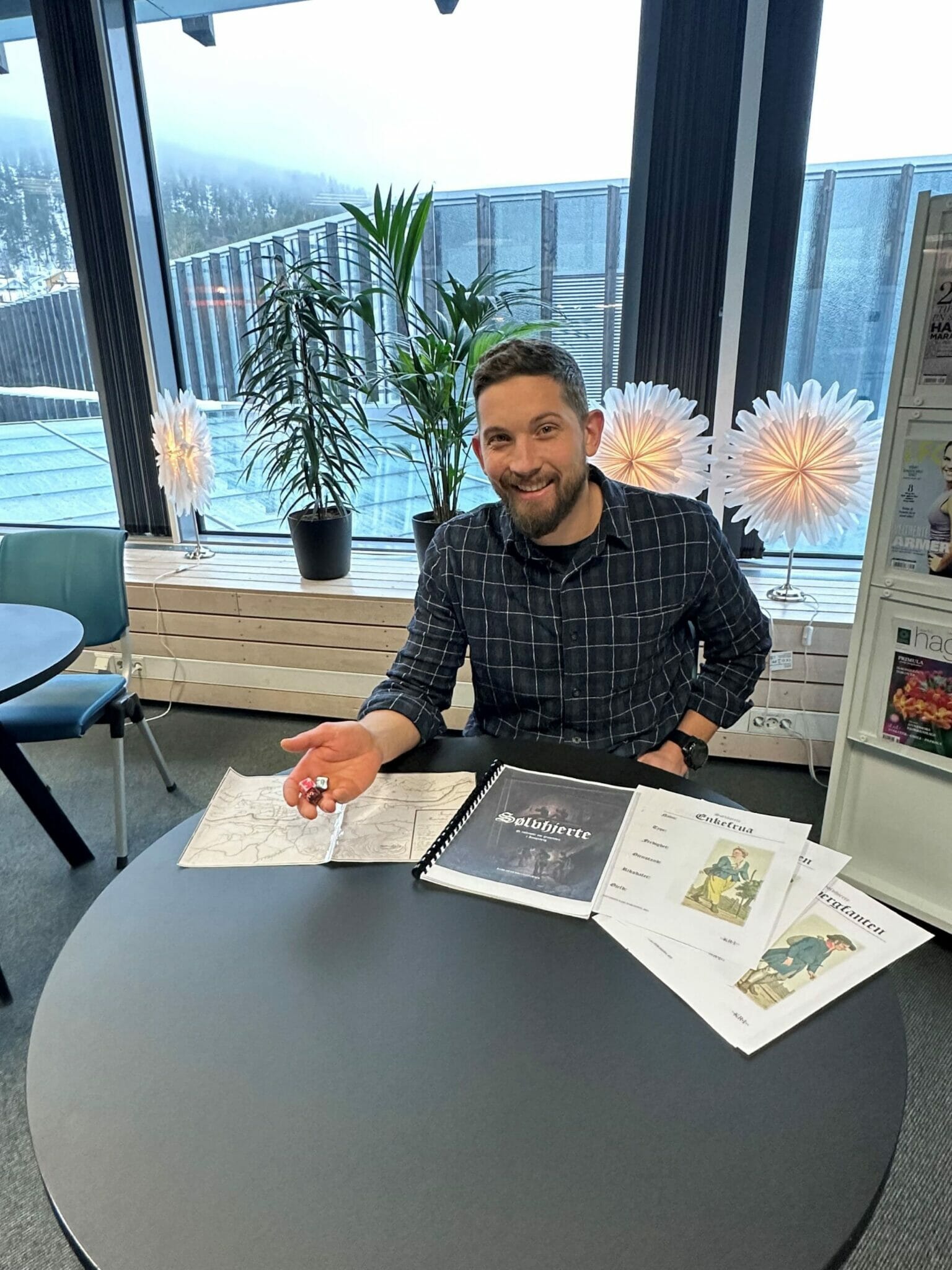 Karl Otto skal lage jubileumsrollespill! Kongsberg